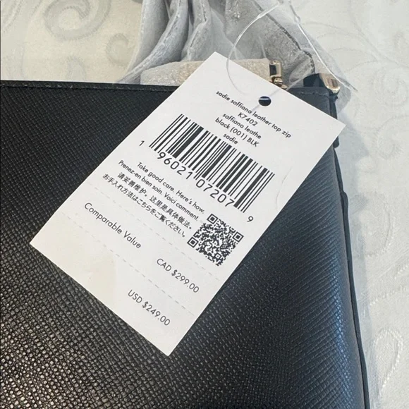 ♠️Kate Spade Black Crossbody Bag w/ Removable Pouch - Picture 11 of 15